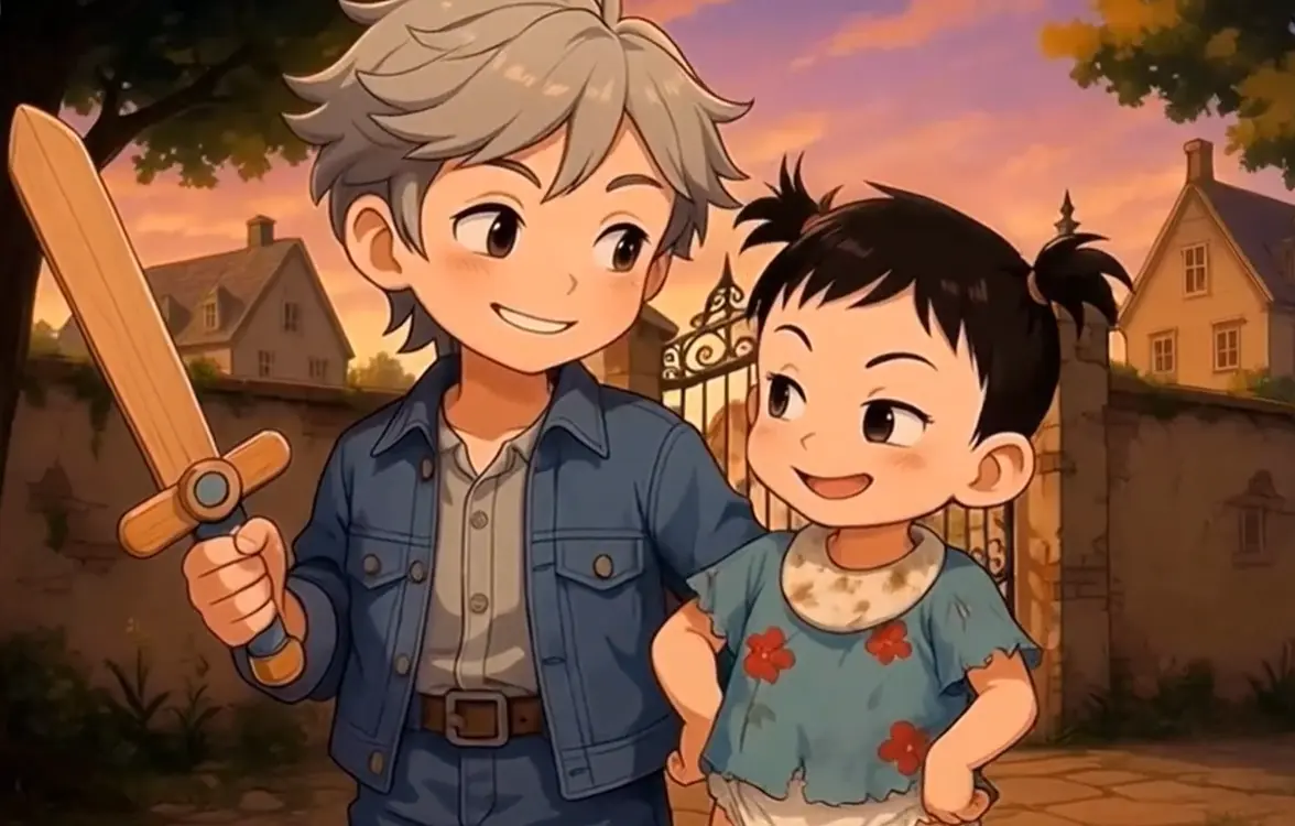 在线免费观看《诡异降临：我家萌娃叼着奶嘴碾压全场》动漫全集-高清短剧完整版-萌娃叼奶嘴大战诡异名场面